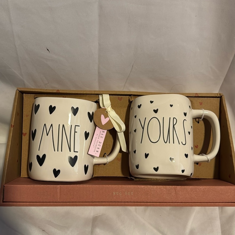 Rae Dunn love coffee mugs